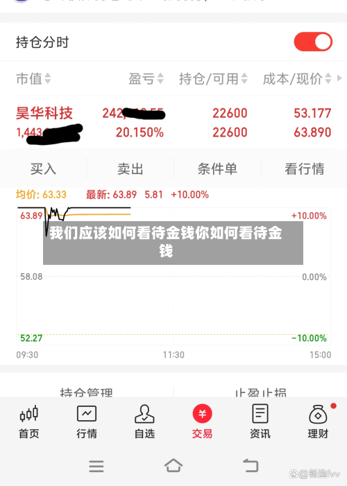 我们应该如何看待金钱你如何看待金钱